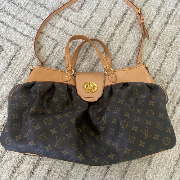 Louis Vuitton Brown Monogram Shoulder Bag - Picture 12 of 15